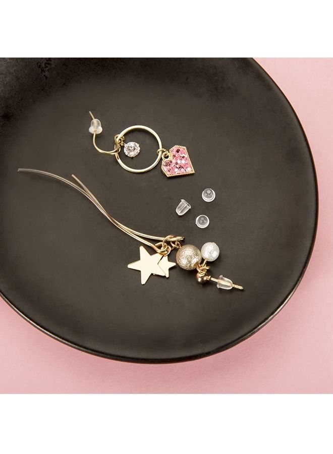 انت 1200 قطعة من السليكون لظهر القرط ، وسادات ظهر للأذن شفافة وناعمة مع صندوق ، واستبدال القرط وسادات ظهر - Image 4