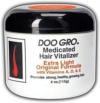 DOO GRO Medicated Hair Vitalizer Extra Light Original Formula with Vitamins A - Image 1