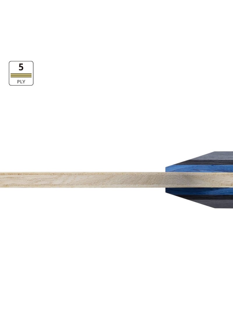 Butterfly Falcima Table Tennis Blade 5 Ply All Wood Blade Professional Butterfly Table Tennis Blade FL (Flared) Handle Styles Made in Japan 4906901206793 - Image 3