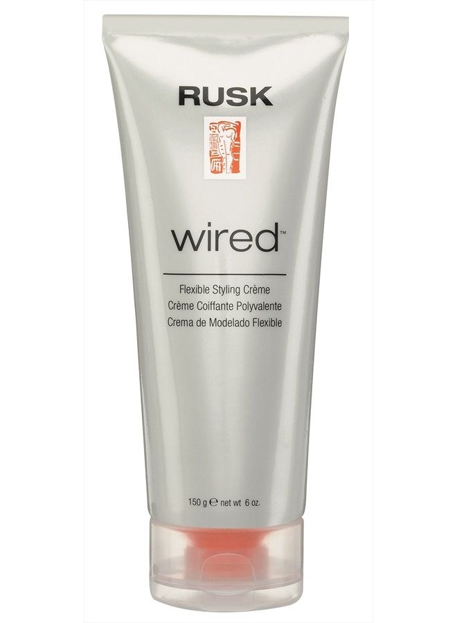 Rusk Designer Collection Wired Flexible Styling Creme, Lifts, Shines, and Creates Soft, Gravity-Defying Body, 6 oz - Image 1