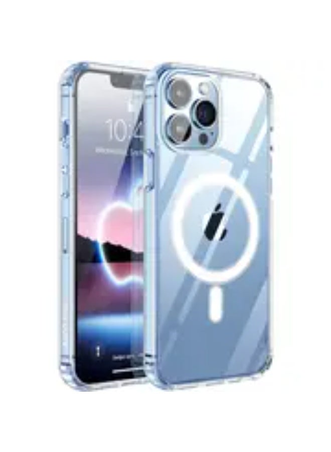 ماكس جارد حافظة مغناطيسية شفافة من سلسلة Efficiente لهاتف iPhone 13 Pro - Image 1