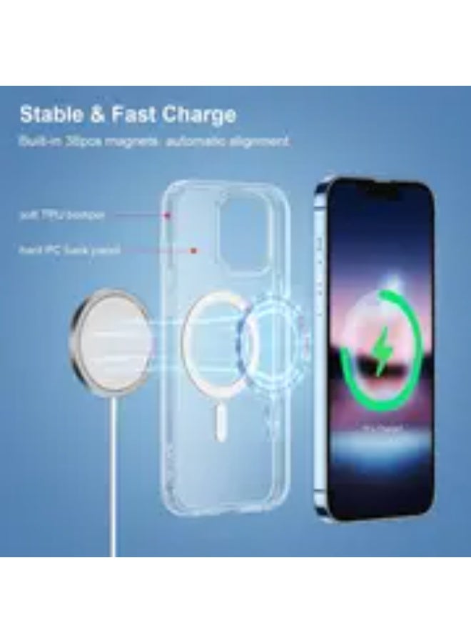 ماكس جارد حافظة مغناطيسية شفافة من سلسلة Efficiente لهاتف iPhone 13 Pro - Image 2