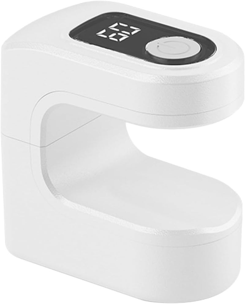 Mini USB Rechargeable UV LED Nail Lamp Portable White Manicure Light Gel Curing Timer - Image 1
