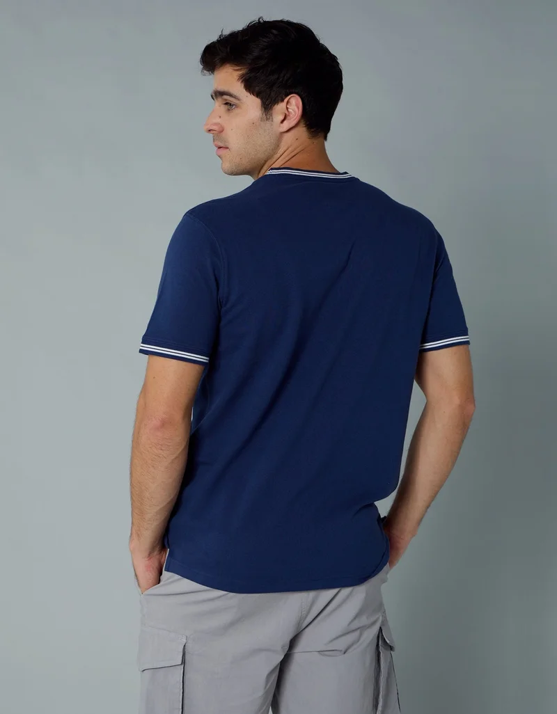 امريكان ايجل تي-شيرت سادة بحبكة بيكه