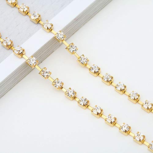 Much Hotter Women Girl Rhinestone Diamond Eyeglass Chain Non-slip Sunglasses Chain Glasses Chain Golden (1) - Image 3