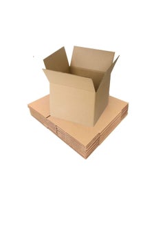 UHcom UHcom Heavy Duty Carton Box 55 x 55 x 70cm - 5 Ply Core - Good Protection for Your Valuable Items - UAE (Pack of 5)  - Image 1