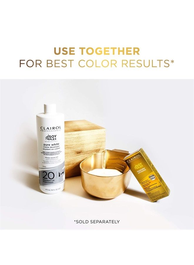 CLAIROL PROFESSIONAL Permanent Liquicolor for Blonde Hair Color, 9n Lightest Neutral Blonde, 2 oz - Image 3