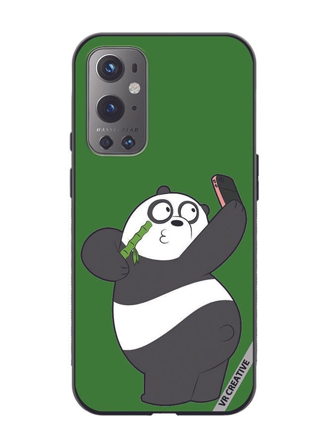 VR CREATIVE Protective Case Cover For OnePlus 9 Pro Panda With Phone Design Multicolour - Image 1