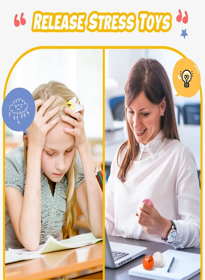 جيريفي 40 قطعة من كرات الجولف الصغيرة لتخفيف التوتر، هدايا حفلات الجولف، 1.57 بوصة، كرات تدريب من الفوم، كرات رياضية لتخفيف التوتر للأطفال والرجال والنساء، حقائب هدايا حفلات الكرنفال المدرسية (متعددة الألوان) - Image 4
