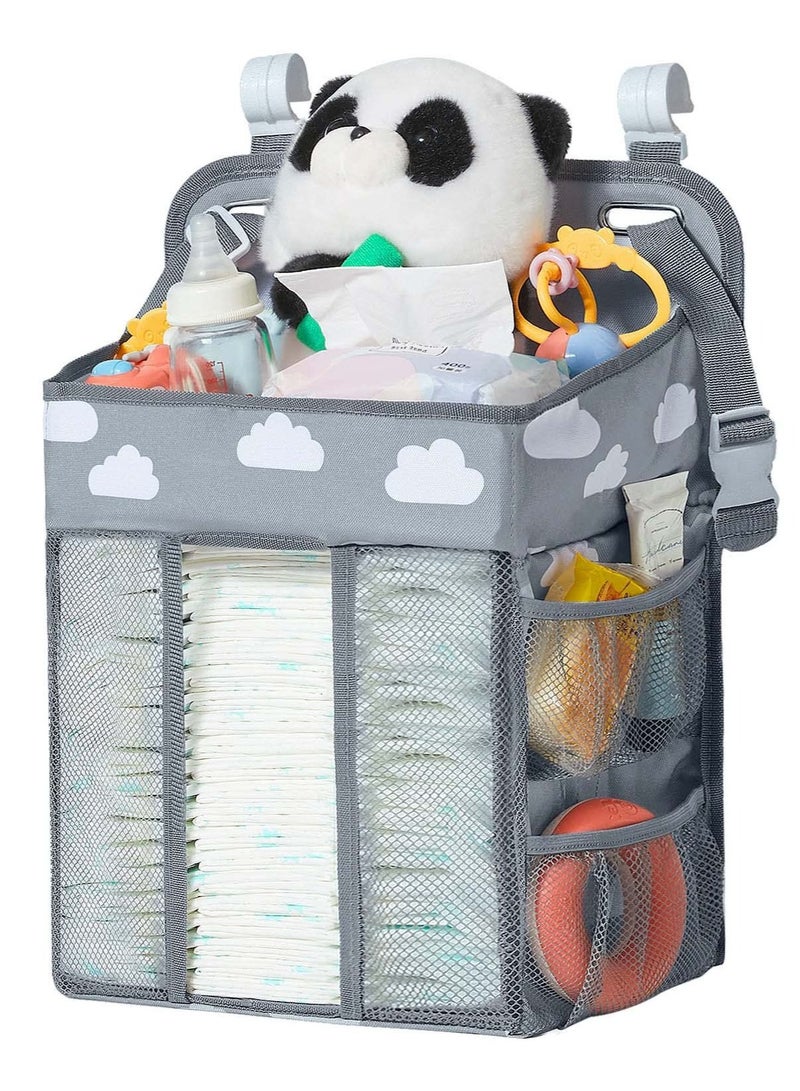 general Baby Changing Table Organiser for Hanging Nappy Organiser Baby Bed Hanging Storage Changing Organiser Hanging Organiser Storage - Image 1