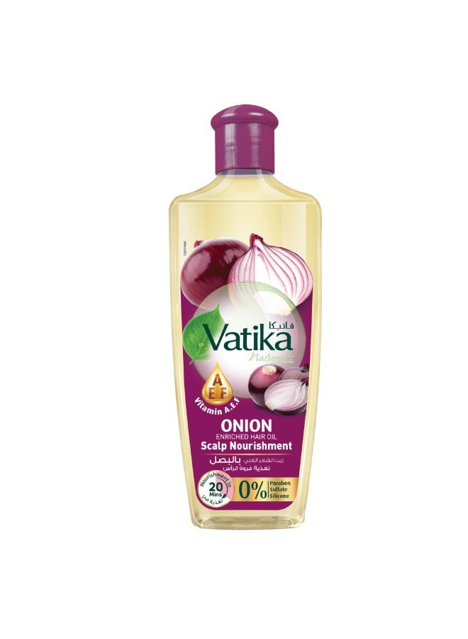 Vatika Naturals Enriched Onion Hair Oil 300Ml