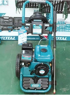TOTAL Super Total 3100PSI Portable Gasoline Pressure Washer - Powerful Motor 6HP 4-Stroke Engine, 3-Piston Axial Pump with 2 Wheels, Ideal for Heavy-Duty Cleaning, Car, Garden, Farms & Home  - Image 2