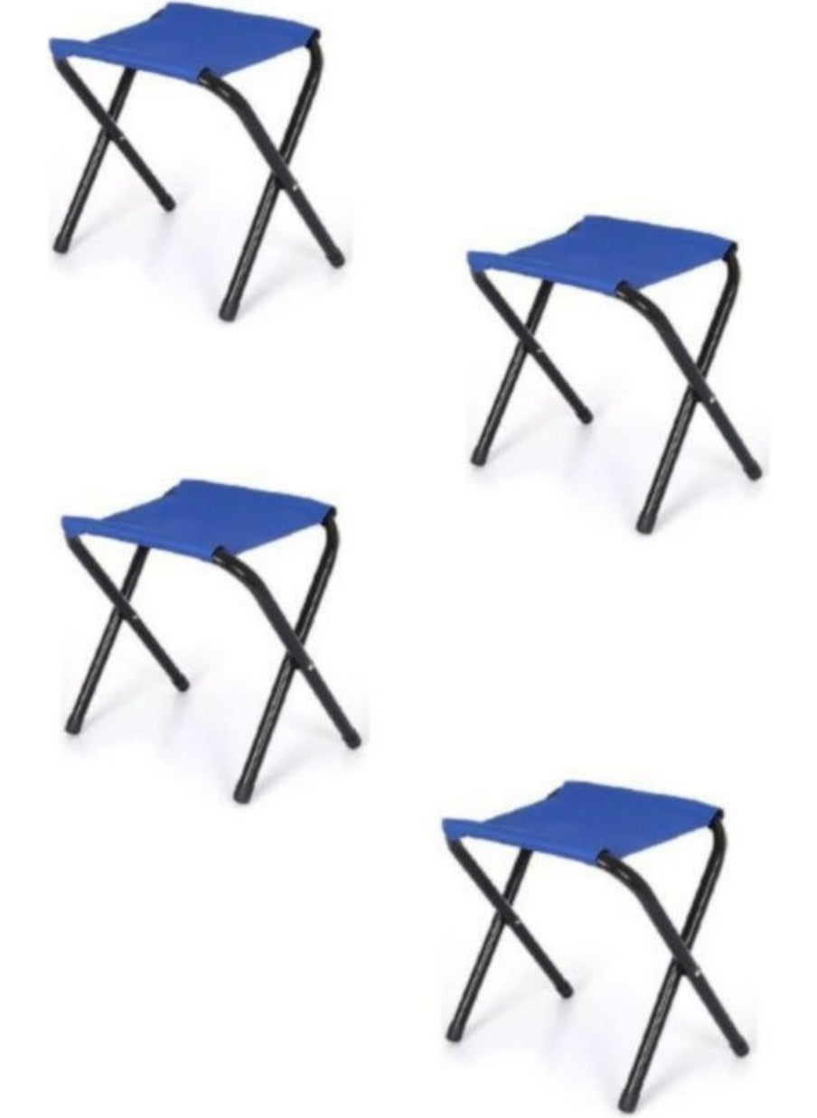 met35 Foldable Camping Stool (Fishing Stool) 4 Pieces  - Image 4