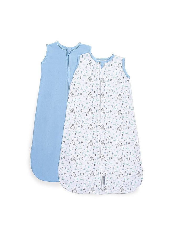SwaddleMe - SwaddleMe by Ingenuity Night Sack Sleeper, For Ages 6-12 Months, 16-24 Pounds, Up to 30 Inches Long, 2-Pack Loose-fit Baby Swaddle Sack Wearable Blanket - Image 1