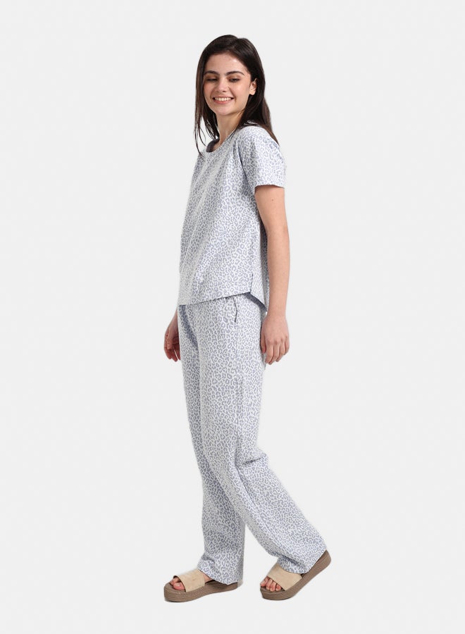 Carina Printed Pyjama Set - Image 2