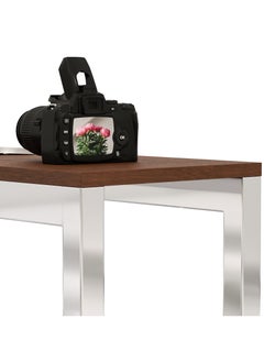 RIGID Stainless Steel Bench with Wooden Top  45x182x43cm  - Image 4