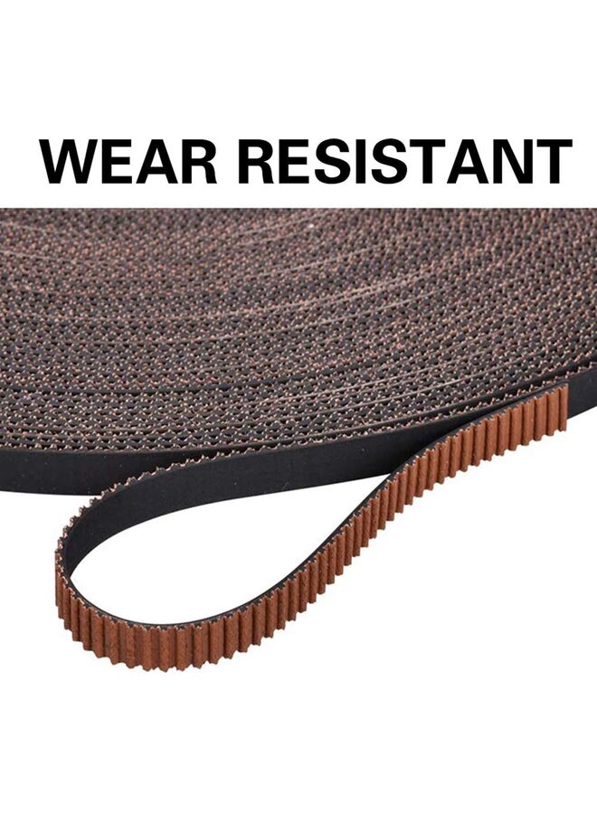 حزام التوقيت، نسخة مطورة غير قابلة للانزلاق، مناسب للطابعة ثلاثية الأبعاد ومعظم الطابعات التي تعمل بالحزام (الحجم: 6 مم) - Image 3