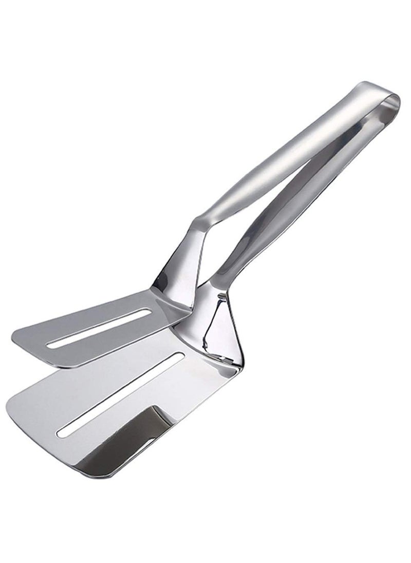 Ekdant EKDANT Stainless Steel Serving Tongs 12Inch Durable Kitchen Tongs for Grilling BBQ Buffet Serving HeatResistant AntiSlip Handles Easy Grip Perfect for Cooking Food Handling  - Image 1