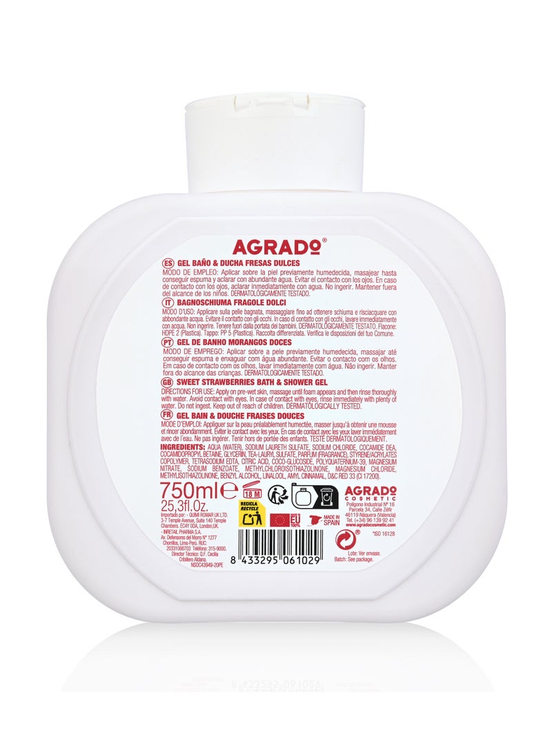 اجرادو باث & شاورجل  STRAWBARRIES - Image 3