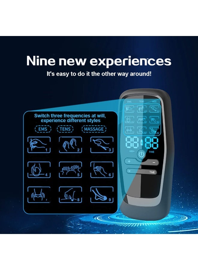 Daxiongmao Low Frequency Pulser Physiotherapy Device - EMS Muscle Stimulator + Back Pain Relief and Management (Includes Electrode Pads) - Image 4