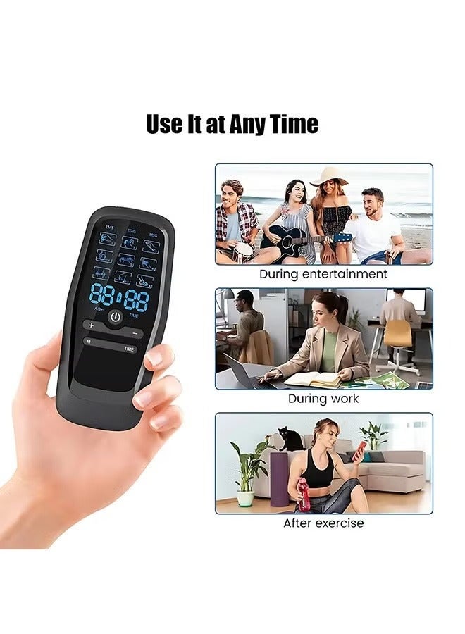 Daxiongmao Low Frequency Pulser Physiotherapy Device - EMS Muscle Stimulator + Back Pain Relief and Management (Includes Electrode Pads) - Image 5
