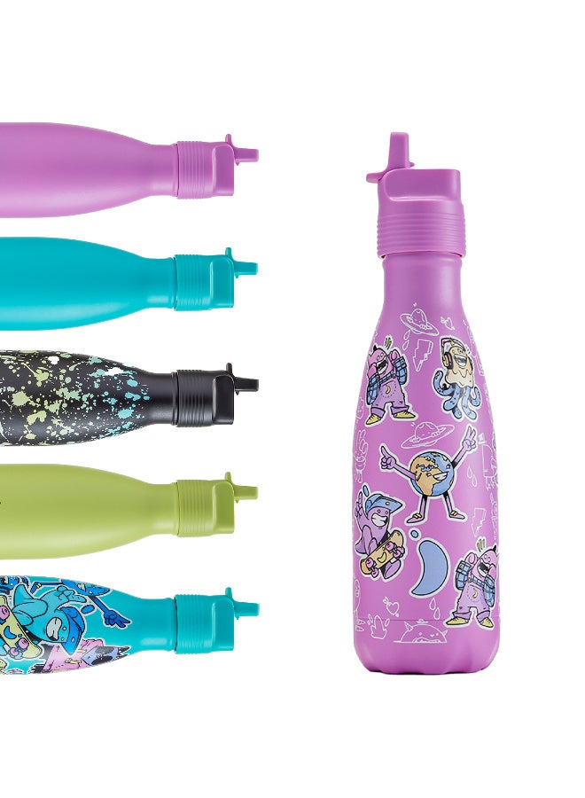 Chilly's | Water Bottle | Original Kids | 350ml | Crew - Image 1