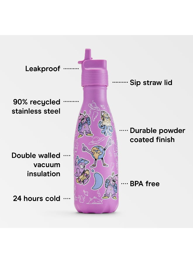 Chilly's | Water Bottle | Original Kids | 350ml | Crew - Image 3