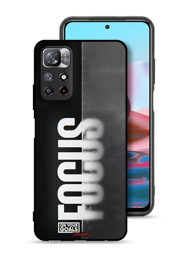 Tolwak Xiaomi Redmi Note 11 4G Protective Case Cover Focus On Your Goals - Image 1