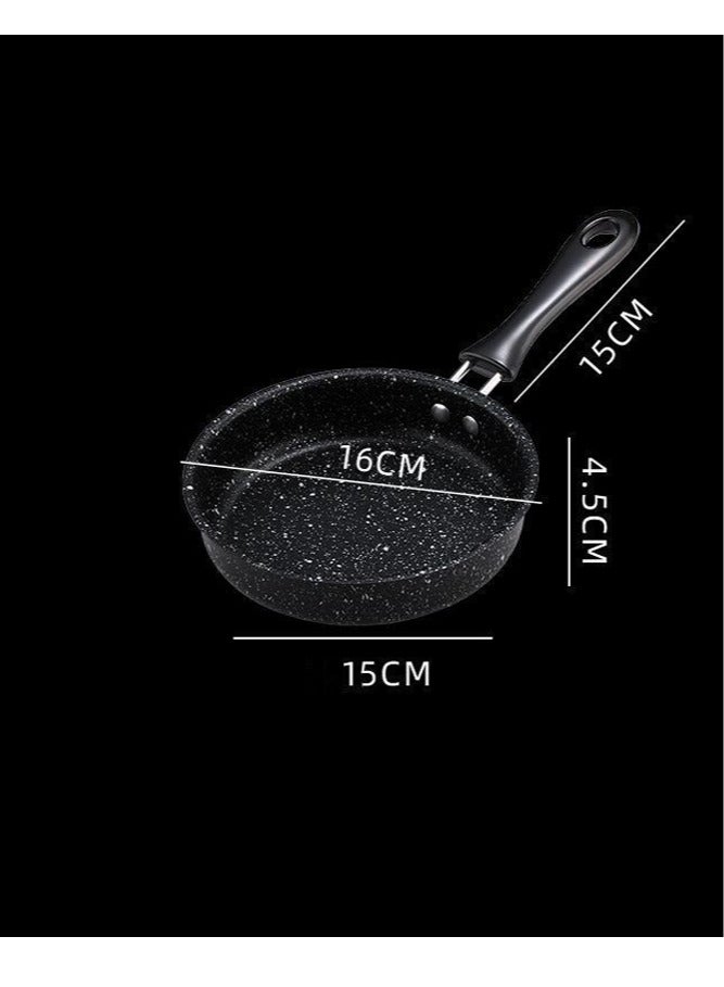 general Portable Mini Fry Pan 16cm - Multi-Stove Compatible Non-Stick Skillet Ideal for Breakfast Snacks RV Travel - Image 4