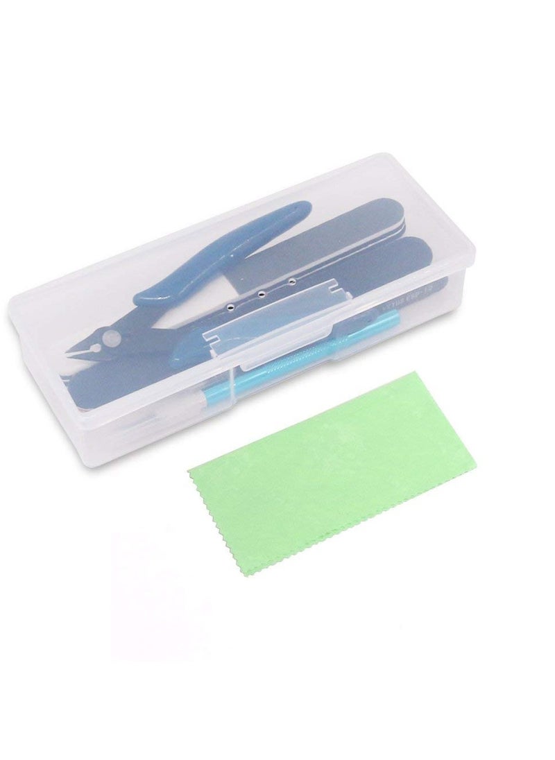 BreeJooy - 9 Pcs Gundam Model Tools Kit Hobby Building Tools Craft Set for Basic Model Building, Repairing and Fixing - Image 1