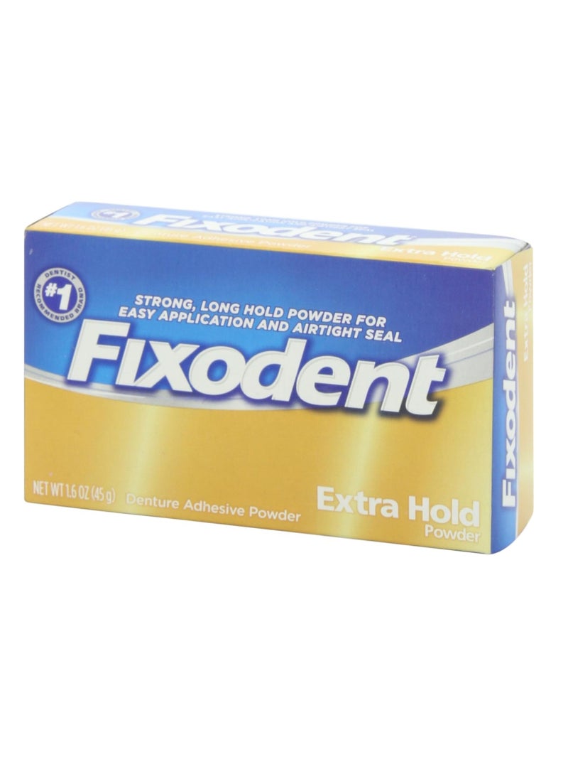 Fixodent Fixodent Denture Adhesive Powder, Extra Hold - 1.6 Oz  - Image 3