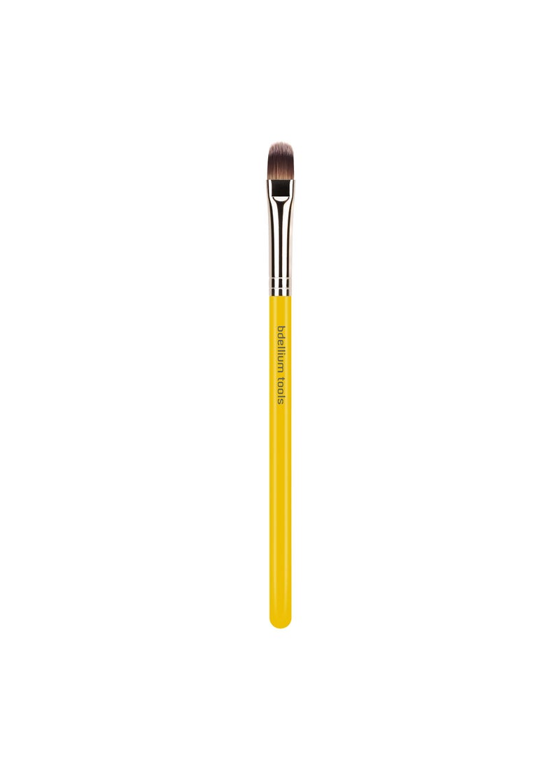 Bdellium Tools Bdellium Tools Professional Makeup Brush - Studio Series 936 Concealer - With Soft Synthetic Fibers, For Blending Concealer (Yellow, 1pc) 