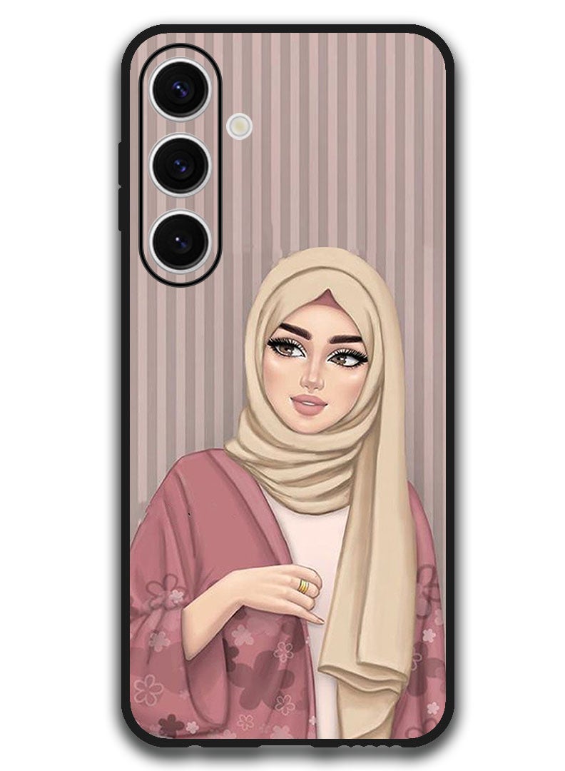 Theodor Protective Case Anti Scratch Shock Proof Bumper Cover For Samsung Galaxy S24 FE Hijab Girl 1 - Image 1