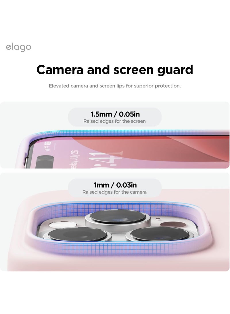 MUNTAQI Silicone Case for iPhone 14 Pro – Soft Liquid Silicone Gel Cover with Microfiber Lining, Slim Anti-Scratch Shockproof Protective Phone Case, Compatible with MagSafe – iPhone 14 Pro 6.1 Inch - Image 3