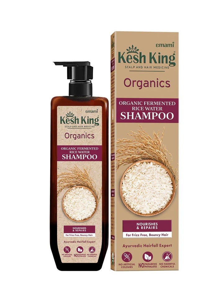 Kesh King Kesh King Organics - Organic Fermented Rice Water Shampoo for Nourished Frizz free hair 300ML  - Image 1