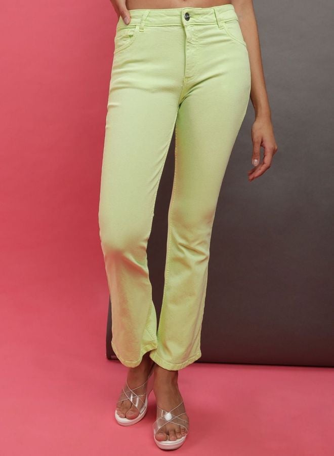 Freehand Women Bootcut Solid High Rise Jeans - Image 1