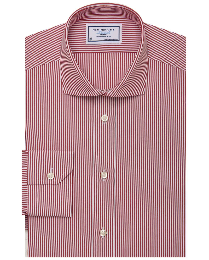 Camicissima Red Details Shirt