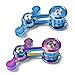 Chilvil Fidget Spinner for AdultsEaster Basket Stuffer Gift for Teen Boy Men Metal Silent Cool Gadgets Quiet Figette Office Desk Toy Anxiety Stress Calm Down Sensory Autism ADHD Valentines Day ColorBlue - Image 2
