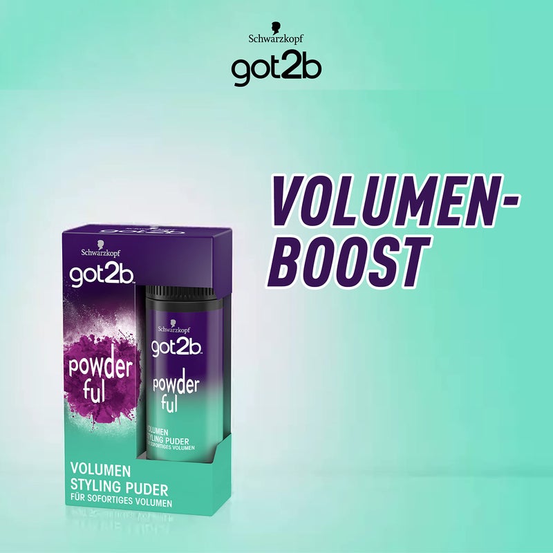 Got2B Schwarzkopf Powder'Ful Volumizing Styling Powder, 10g - Image 2