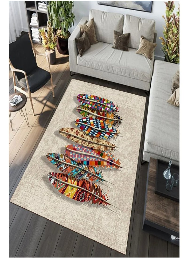 Runner Rug for Hallways Indoor/Outdoor Rectangular, 0.25cm Thick Dahr Dots Non Slip Easy to Clean, Perfect for Living Room, Dining Room, Hallway, Living Room, Dining Room, Runner