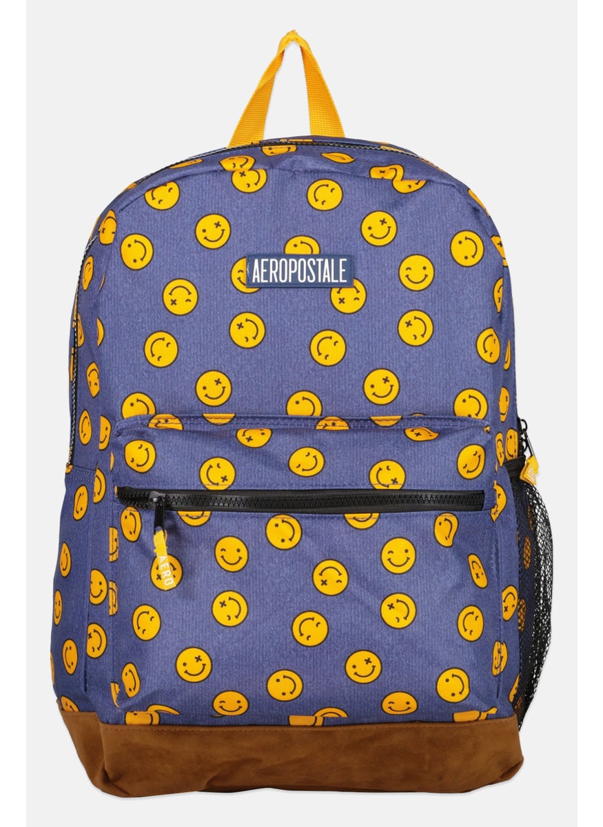 Aeropostale Women Brand Logo Backpack 42 H x 34 L x 12 W cm, Purple  - Image 1