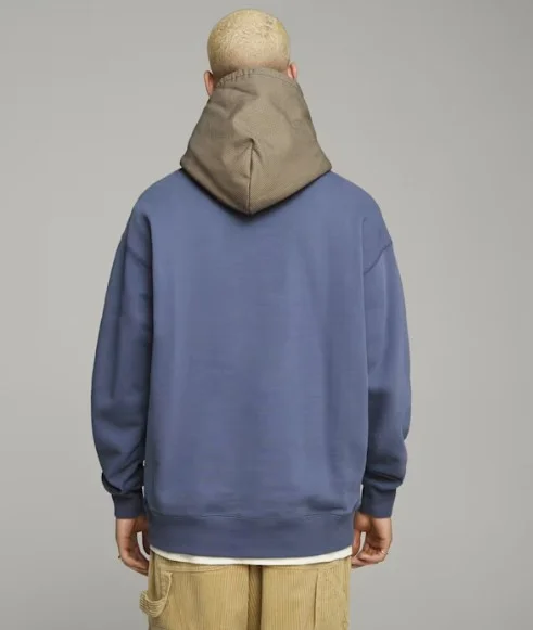 بوما x Rhuıgı Men's Hooded Blue Sweatshirt 62088956