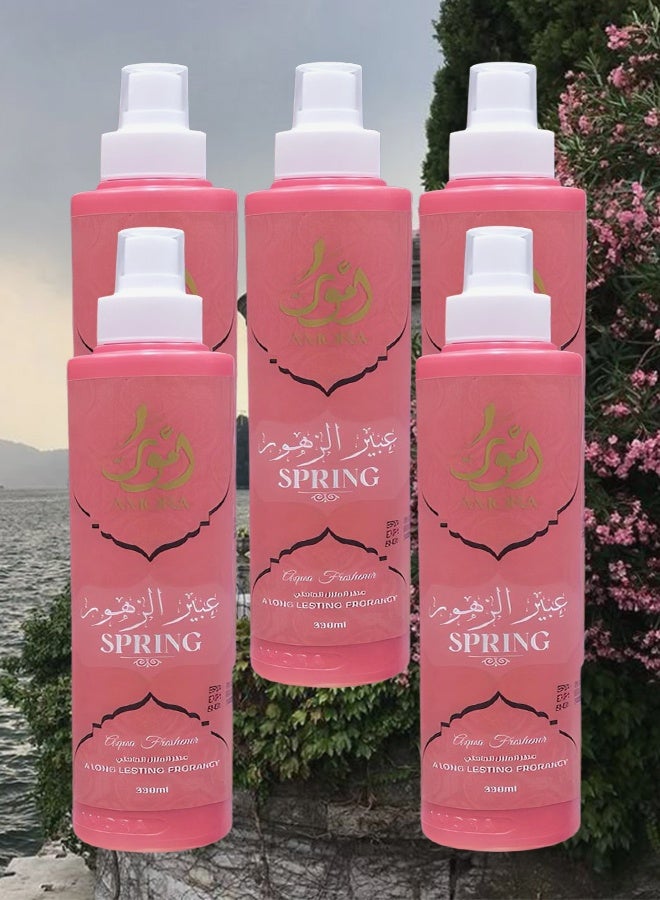 amora 5 Pieces Spring Air Freshener 330ml - Image 1