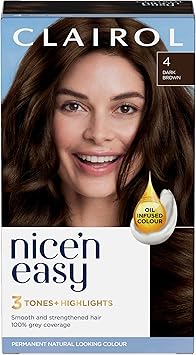 CLAIROL كليرول نيسن إيزي كريم صبغة شعر دائمة 4 بني داكن 230غ - Image 1