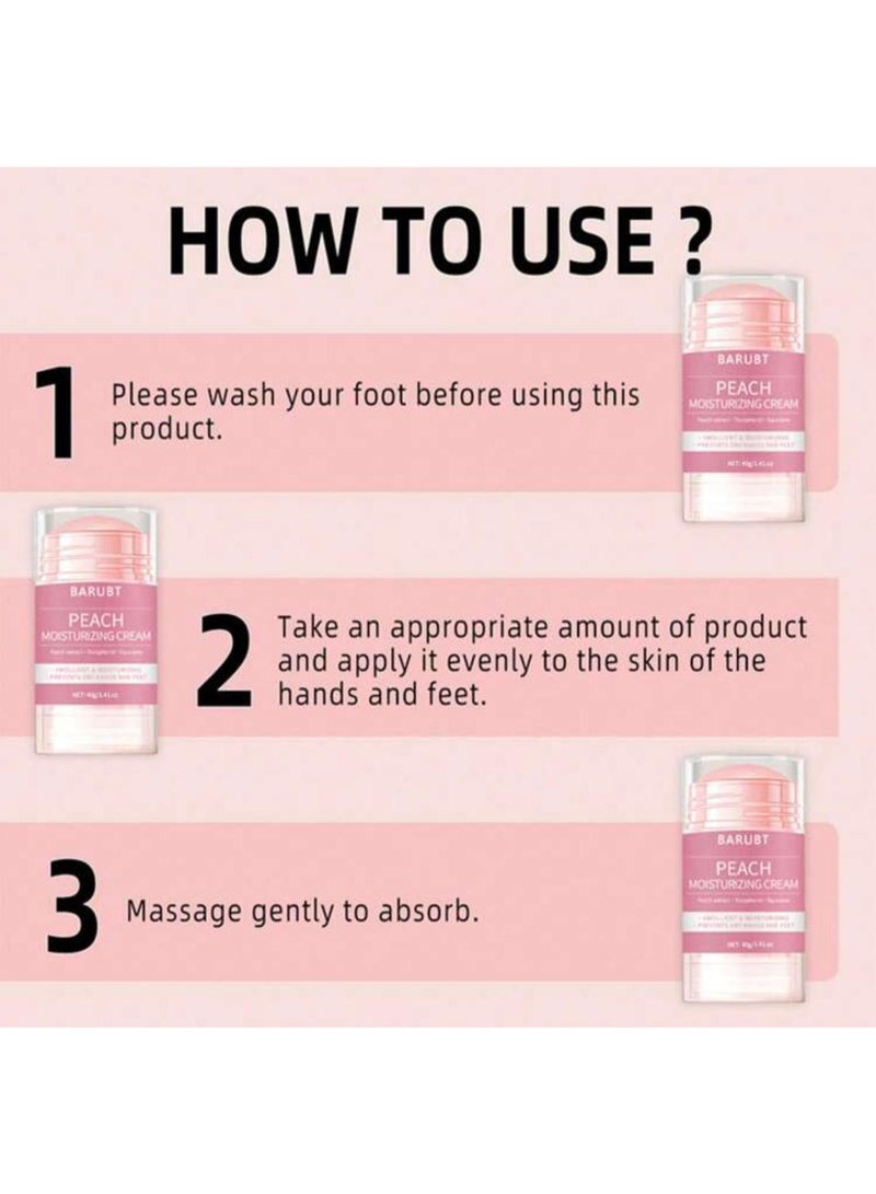 BARUBT Peach Foot Cream 40g - Image 4