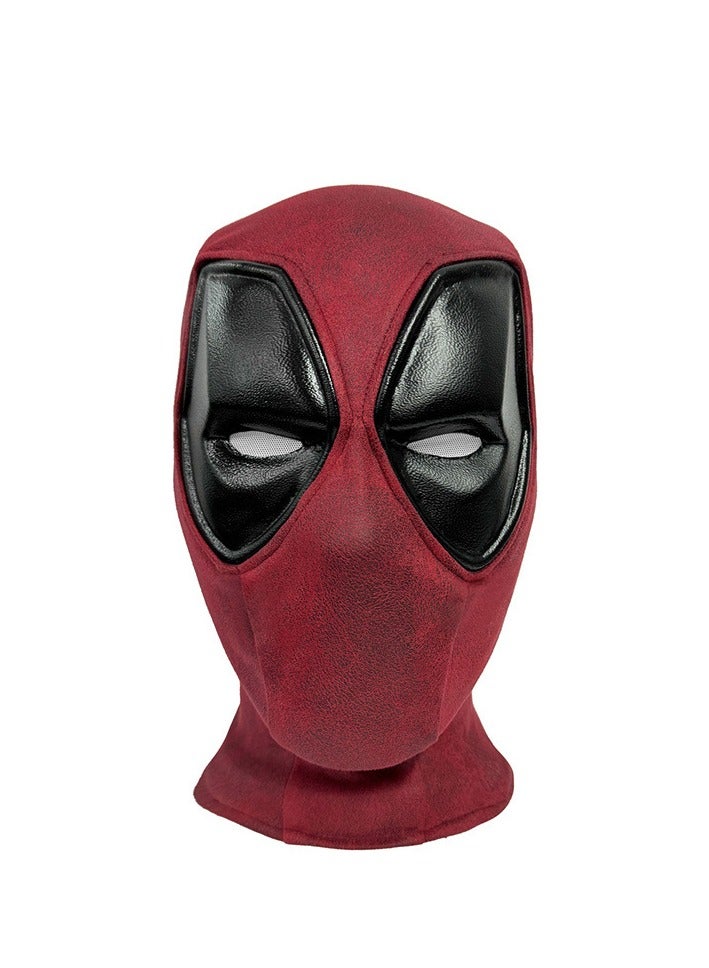 عام جديد أعجوبة ديدبول هود لعبة القبعة الثابتة كوس المجتمع الهزلي كون قناع الرجل العنكبوت باوتو الدافئة الراقية ديدبول خوذة (محيط الرأس داخل 60CM) - Image 1