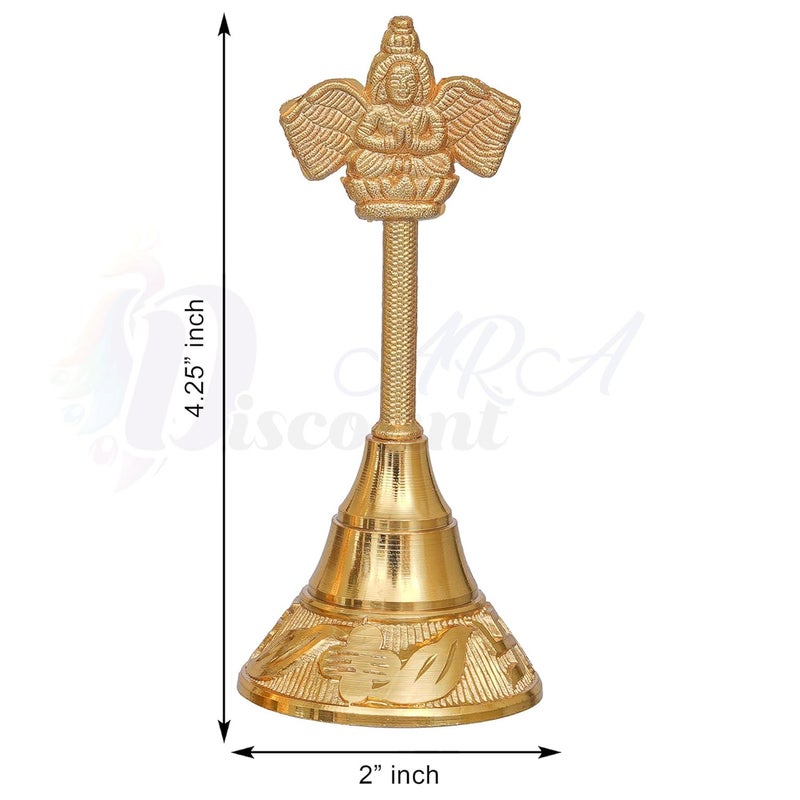 Discount ARA Laxmi Ganesha Statue with BellLaxmi Ganpati Murti for PoojaHouse Warming Gift ItemsDiwali GiftsGanesh Laxmi IdolLaxmi Ganesha Statue - Image 5