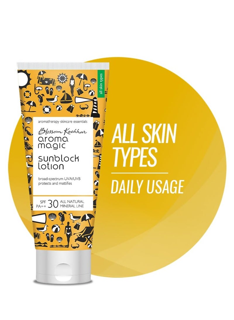 Aroma Magic Sunscreen Lotion SPF 30 100ml - Image 1