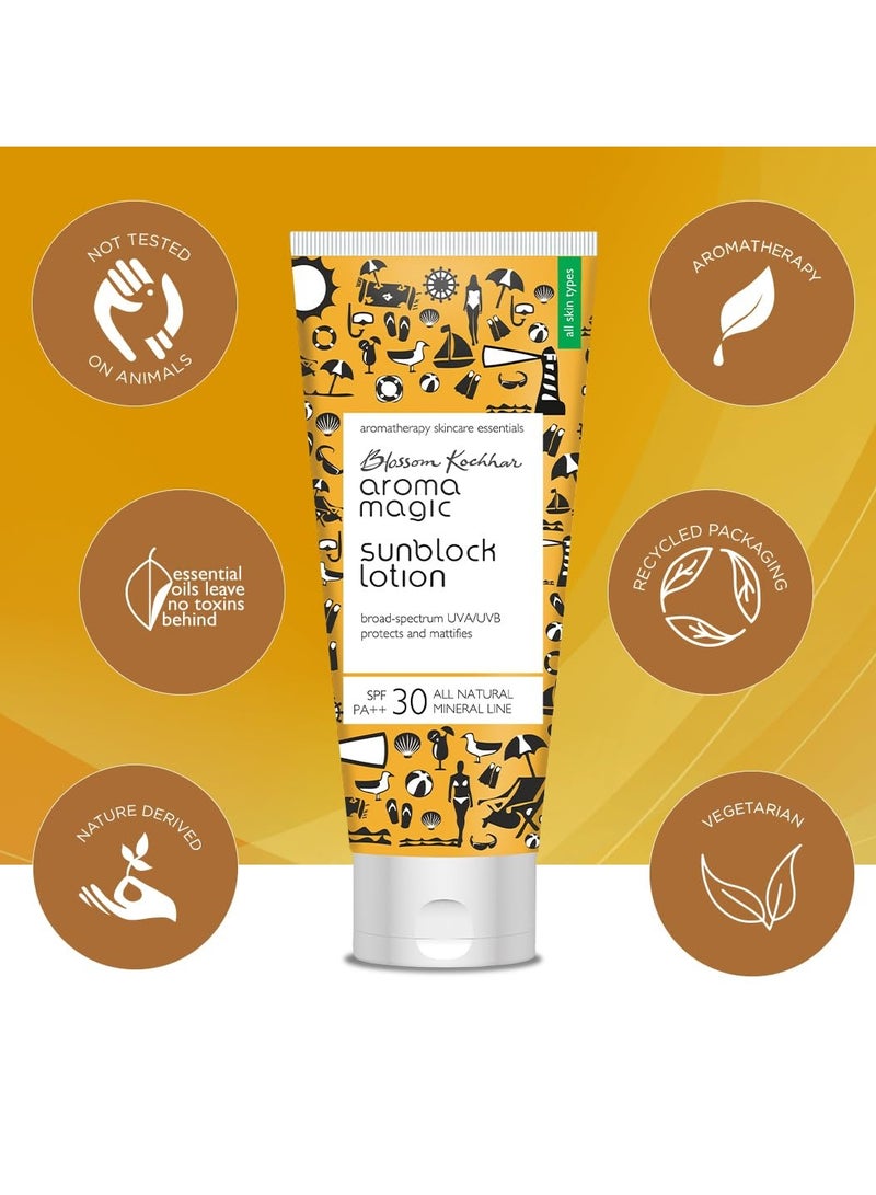 Aroma Magic Sunscreen Lotion SPF 30 100ml - Image 3