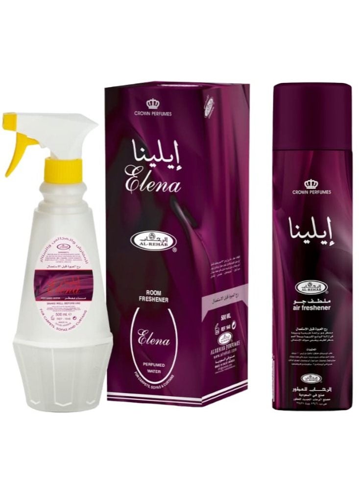 Al Rehab Elena Room Freshener 500ml Air Freshener 300ml  - Image 1